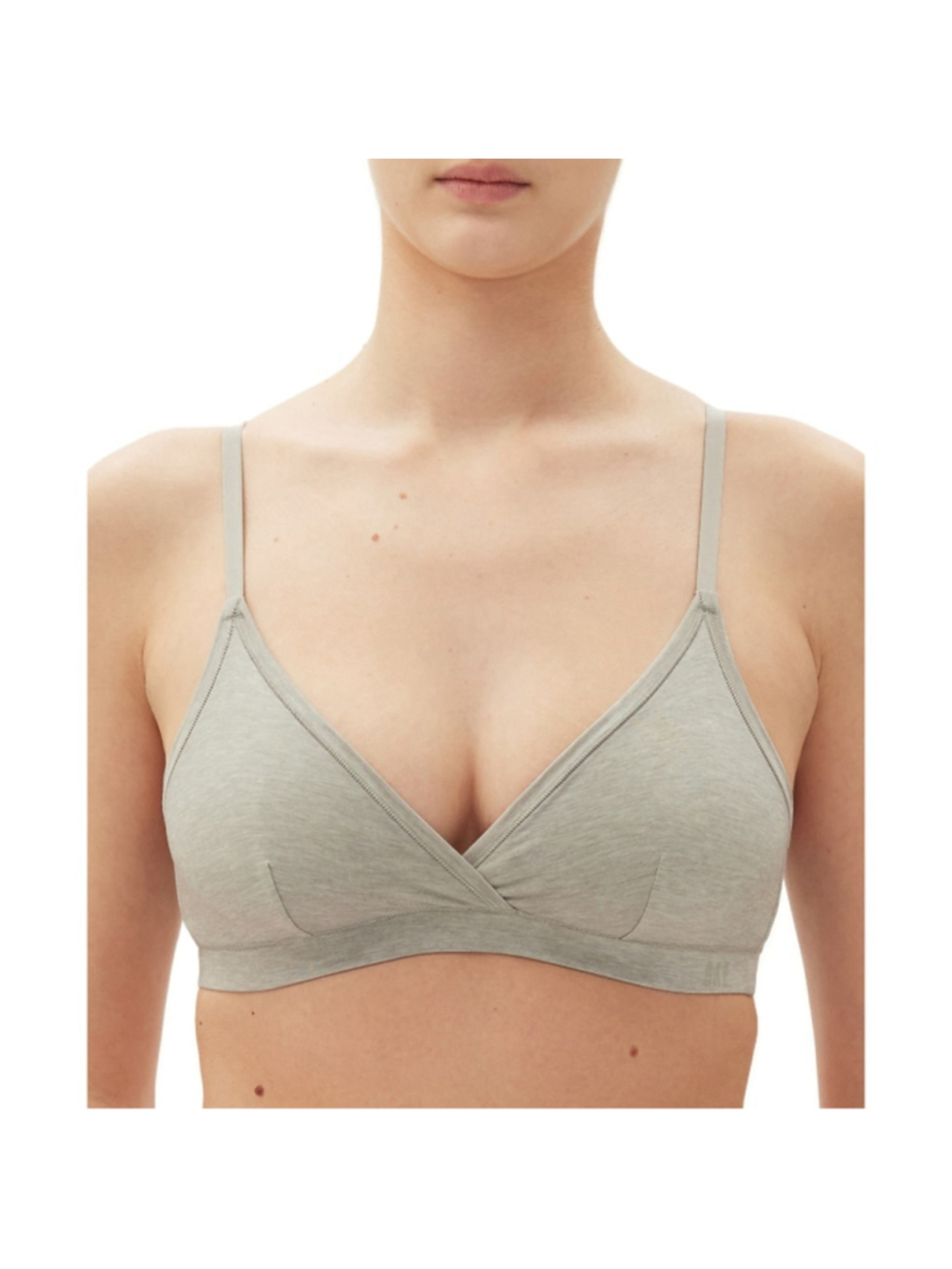 GAP GapBody Women's Medium Gray Breathe Full Coverage Bralette NWT